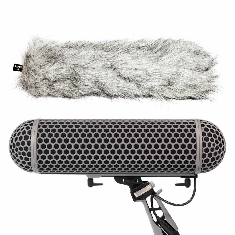 RODE Blimp Windshield&Rycote Shock Mount Suspension SystemforShotgun Microphones